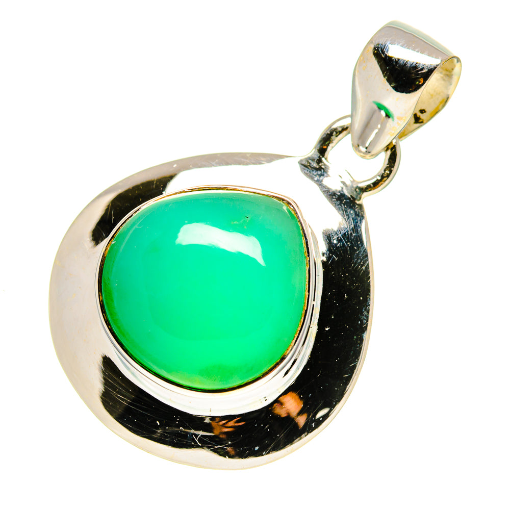 Chrysoprase Pendants handcrafted by Anasilvercos - PD758225