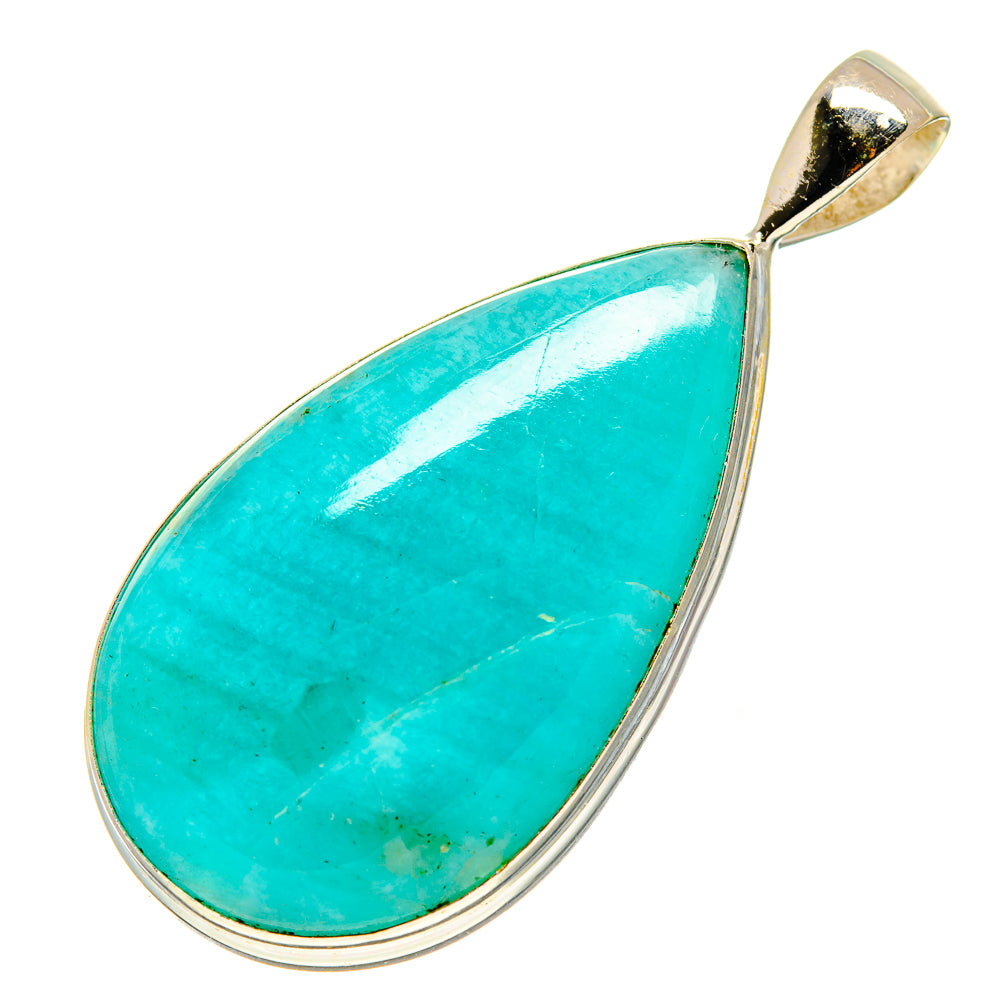 Peruvian Amazonite Pendants handcrafted by Anasilvercos - PD758237