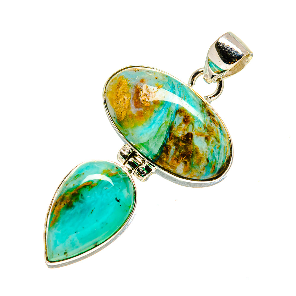 Peruvian Opal Pendants handcrafted by Anasilvercos - PD758245