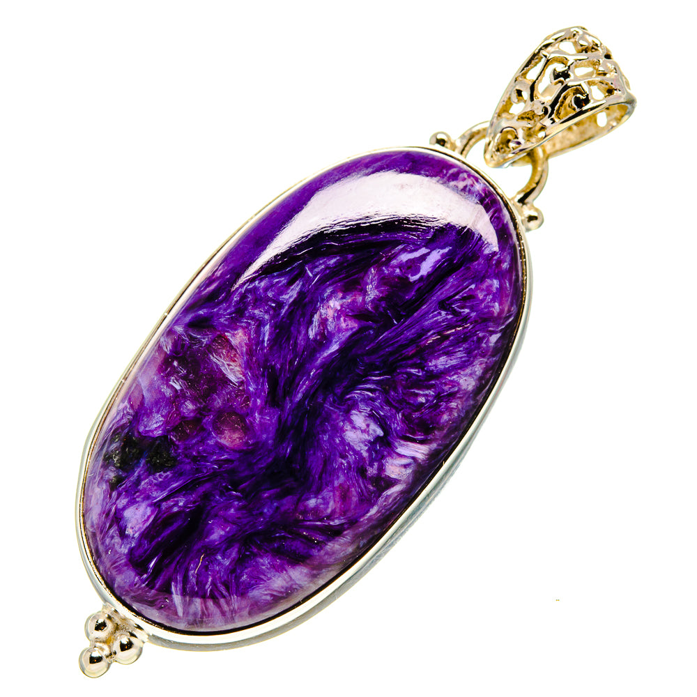Charoite Pendants handcrafted by Anasilvercos - PD758254