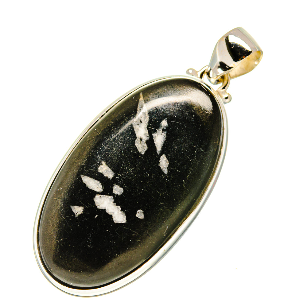 Chrysanthemum Stone Pendants handcrafted by Anasilvercos - PD758257