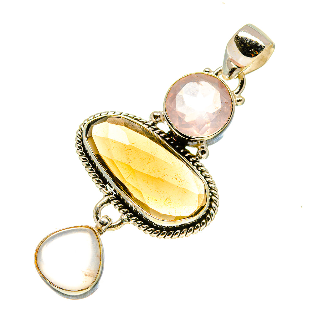 Smoky Quartz Pendants handcrafted by Anasilvercos - PD758258