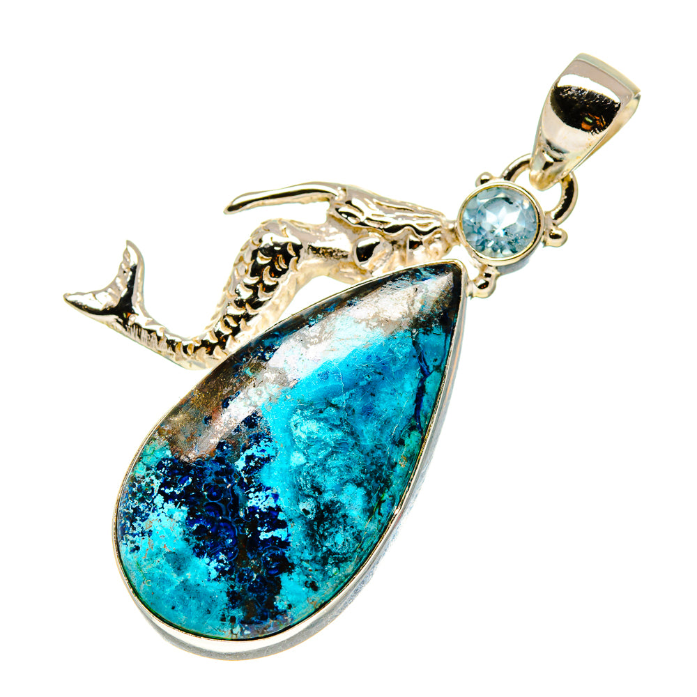 Shattuckite Pendants handcrafted by Anasilvercos - PD758267