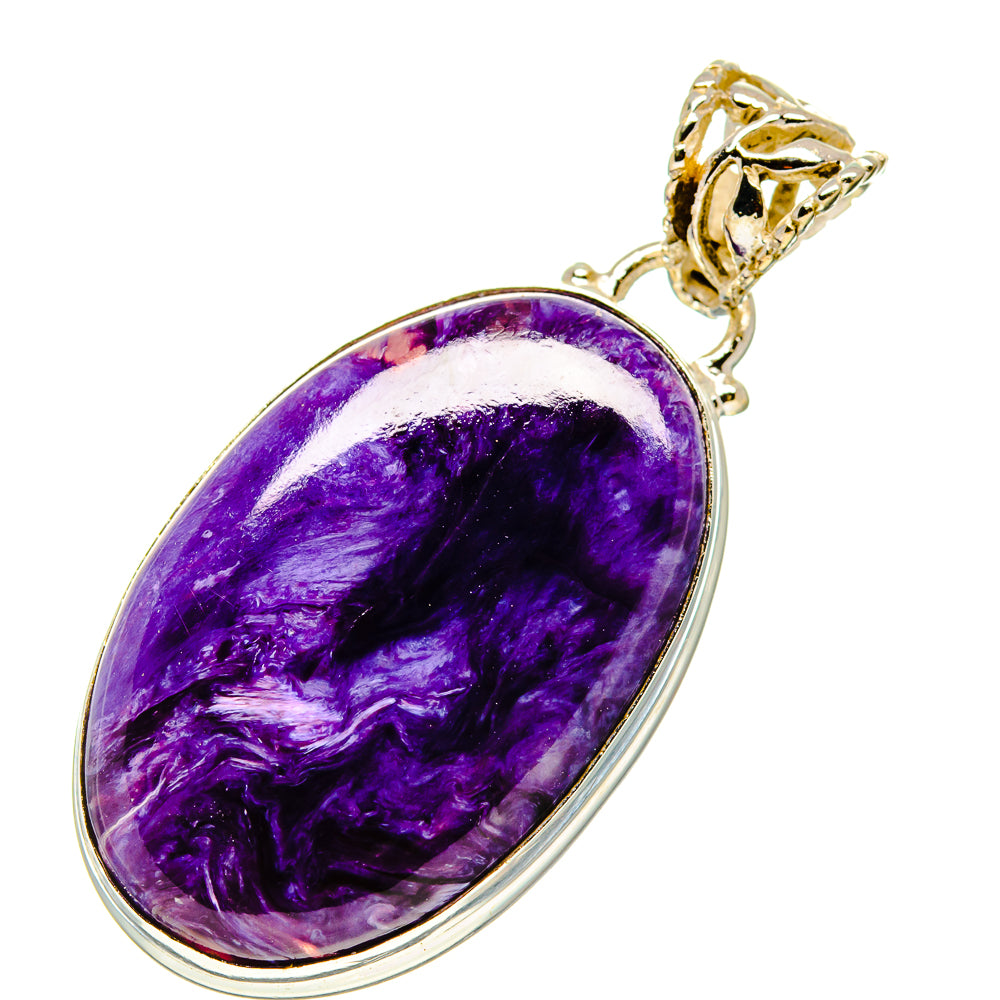 Charoite Pendants handcrafted by Anasilvercos - PD758271