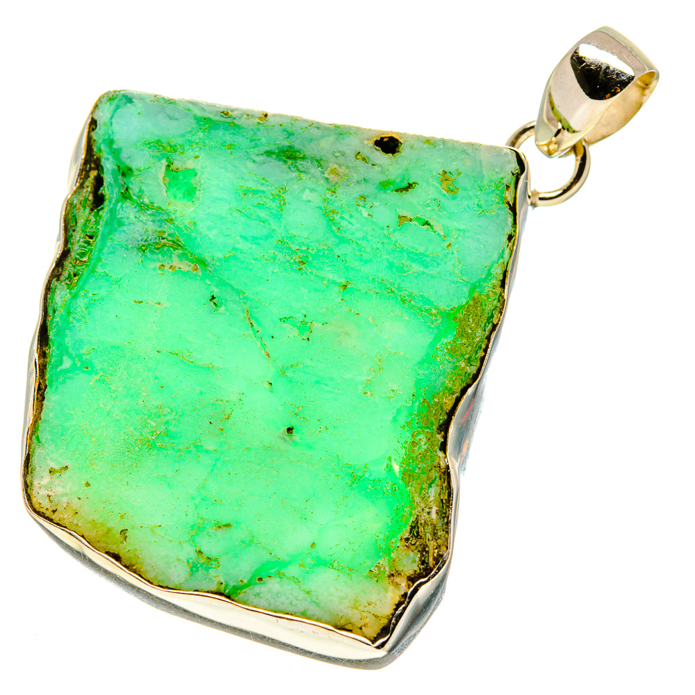 Chrysoprase Pendants handcrafted by Anasilvercos - PD758287