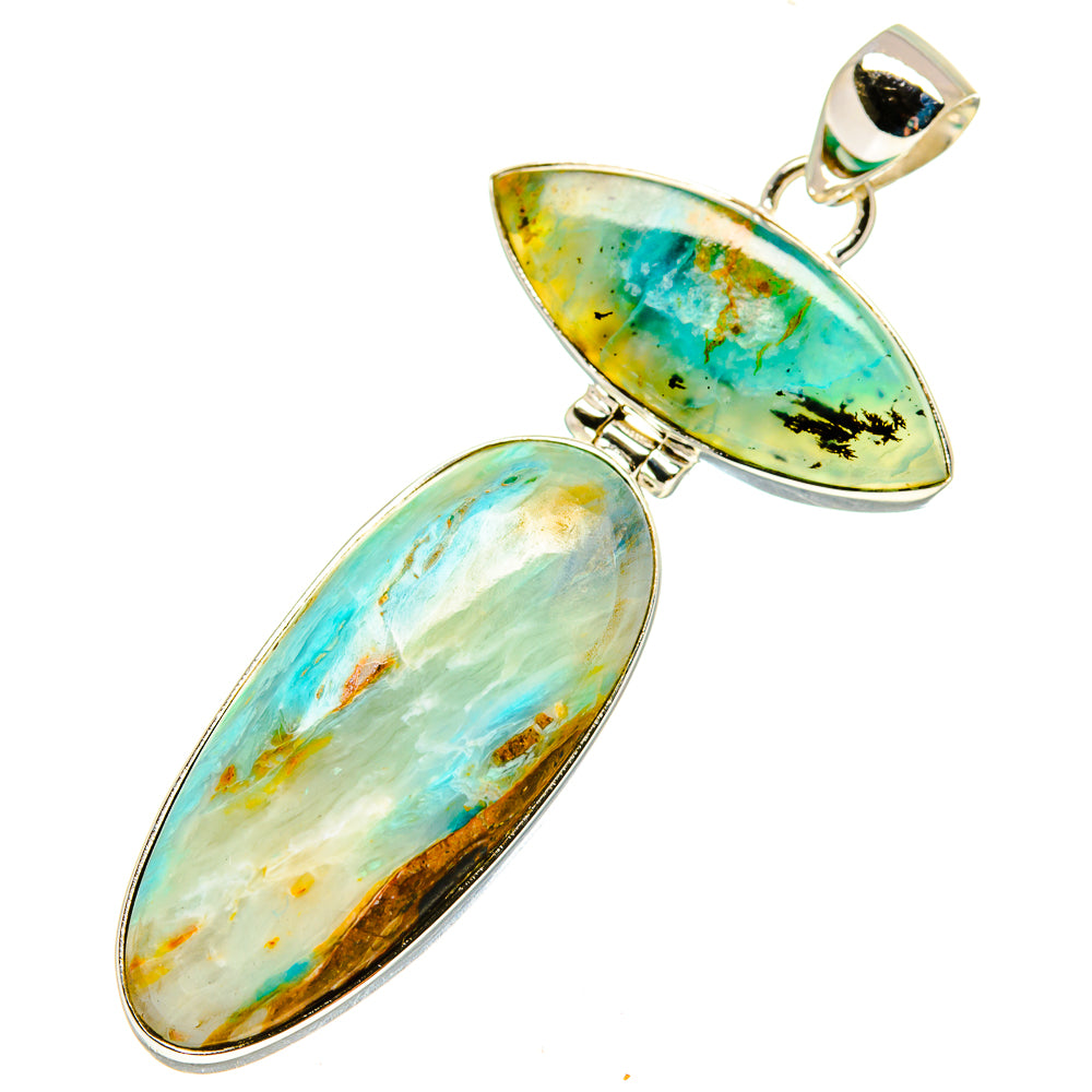 Peruvian Opal Pendants handcrafted by Anasilvercos - PD758289