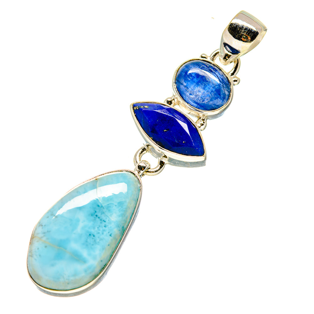 Larimar Pendants handcrafted by Anasilvercos - PD758293