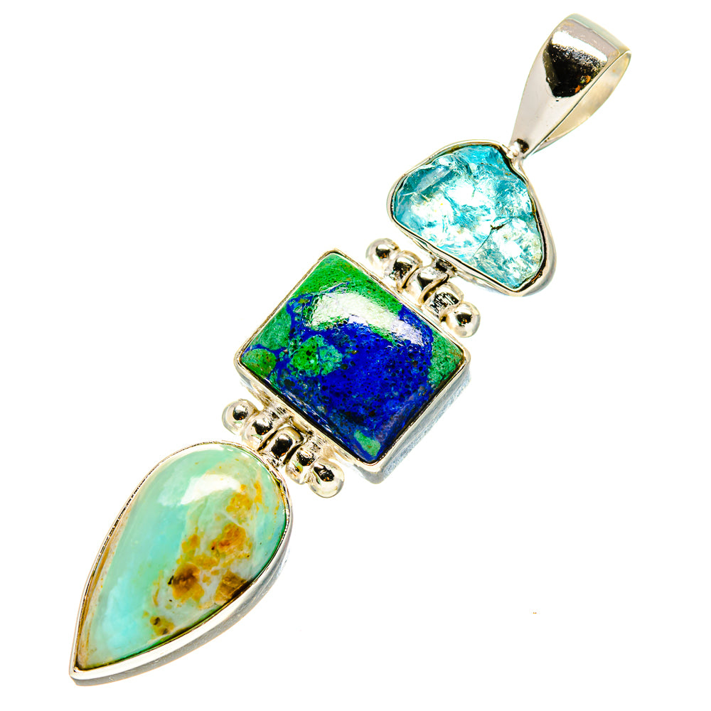 Peruvian Opal Pendants handcrafted by Anasilvercos - PD758300