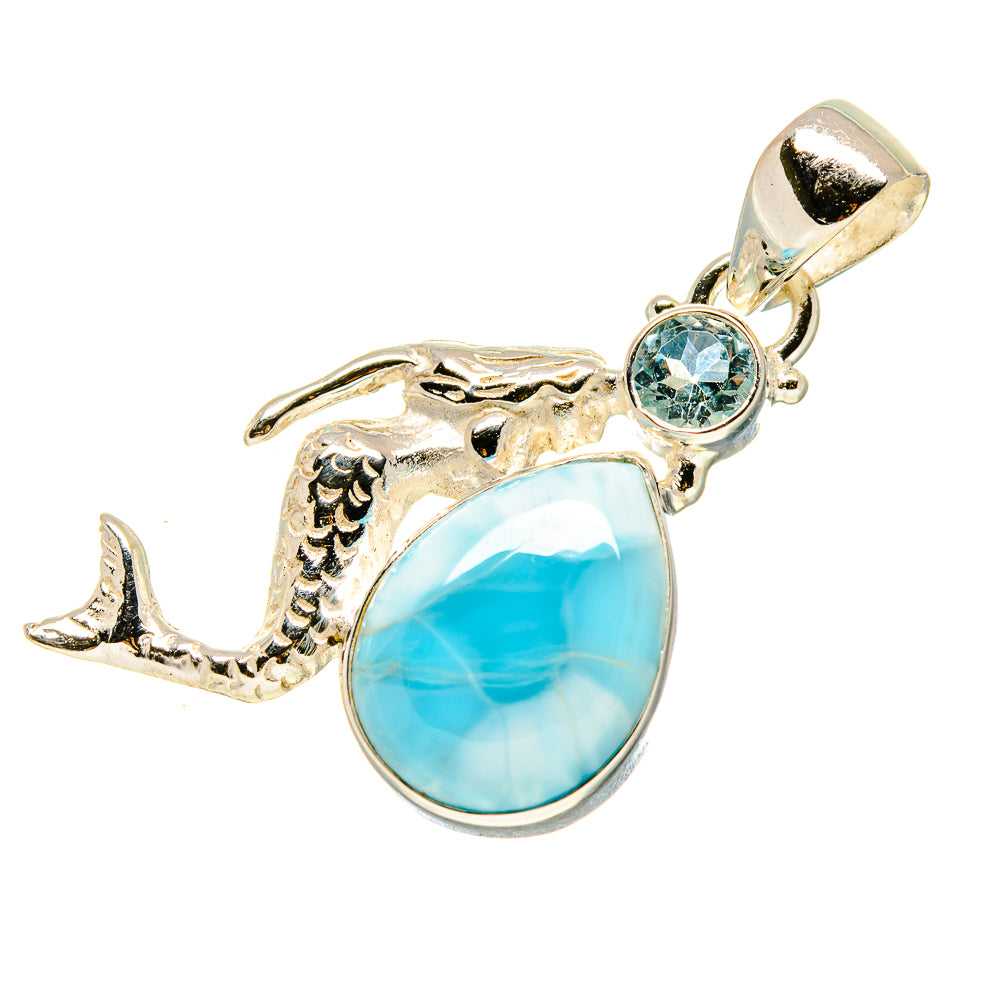 Larimar Pendants handcrafted by Anasilvercos - PD758307