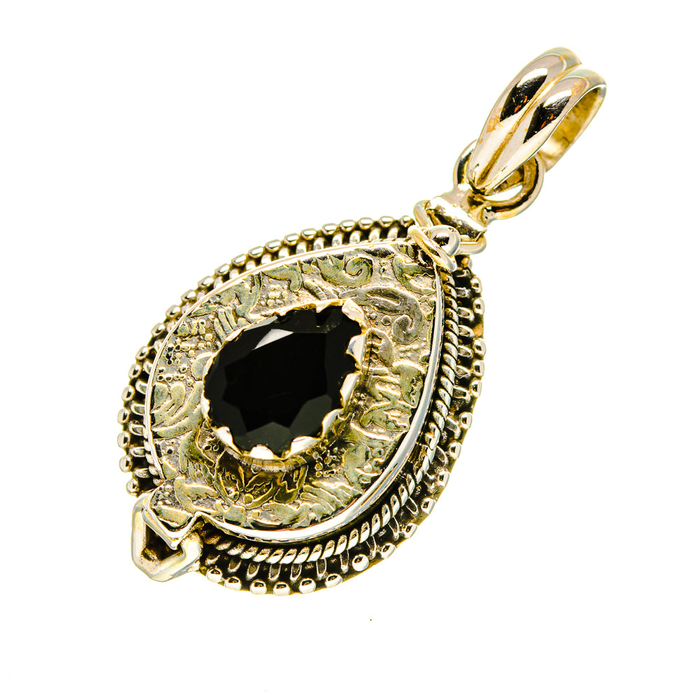 Black Onyx Pendants handcrafted by Anasilvercos - PD758311
