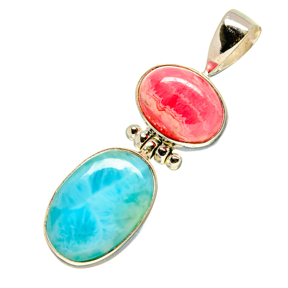 Larimar Pendants handcrafted by Anasilvercos - PD758334
