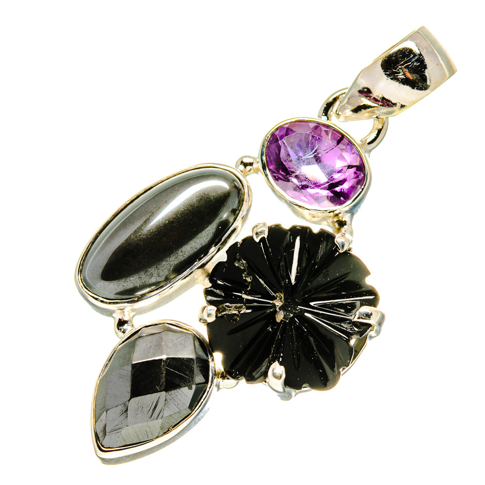 Hematite Pendants handcrafted by Anasilvercos - PD758349