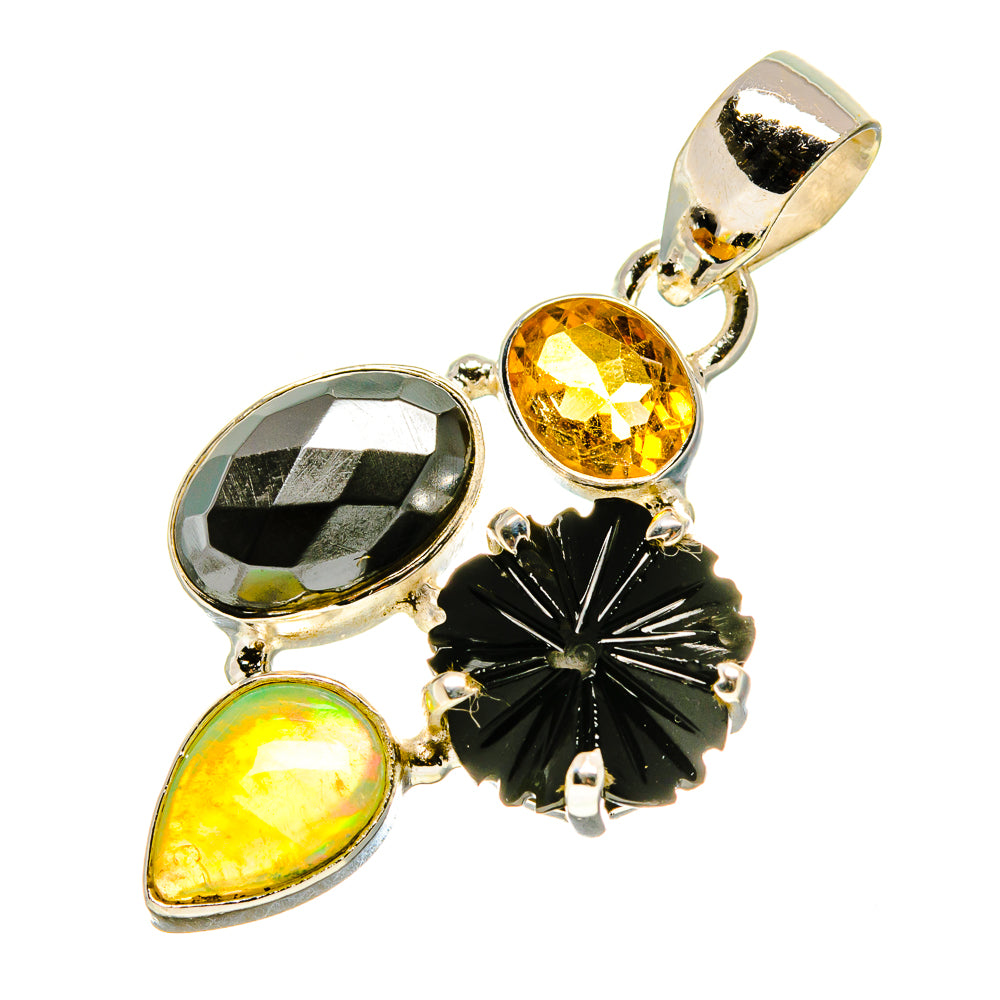 Hematite Pendants handcrafted by Anasilvercos - PD758350