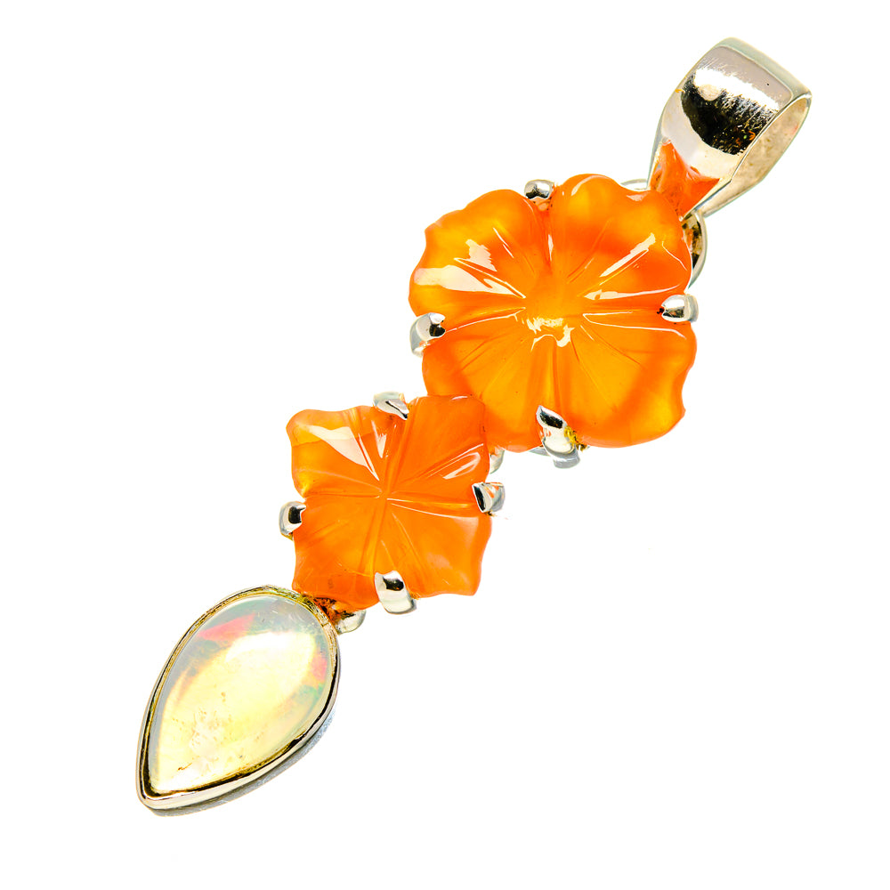 Carnelian Pendants handcrafted by Anasilvercos - PD758355