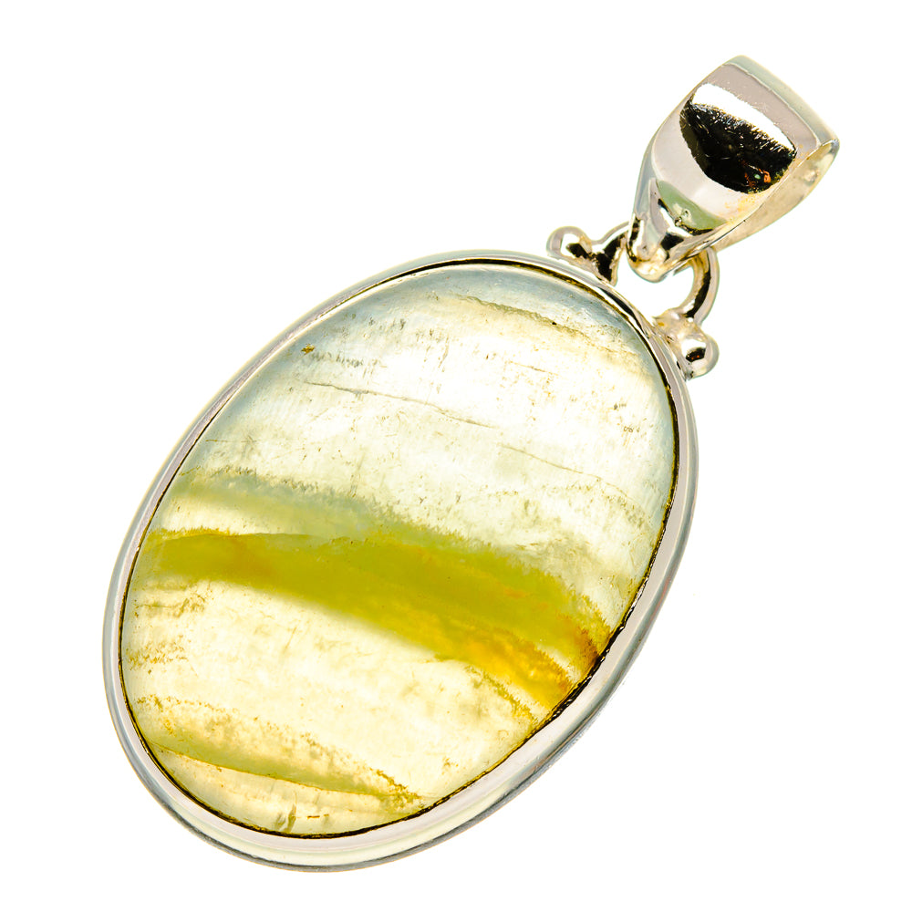 Green Fluorite Pendants handcrafted by Anasilvercos - PD758358 - Photo 2