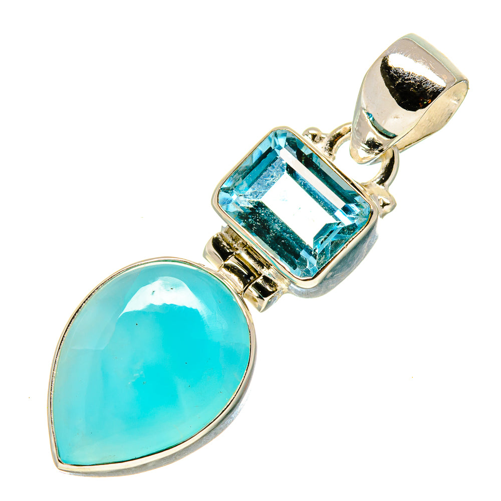 Larimar Pendants handcrafted by Anasilvercos - PD758371