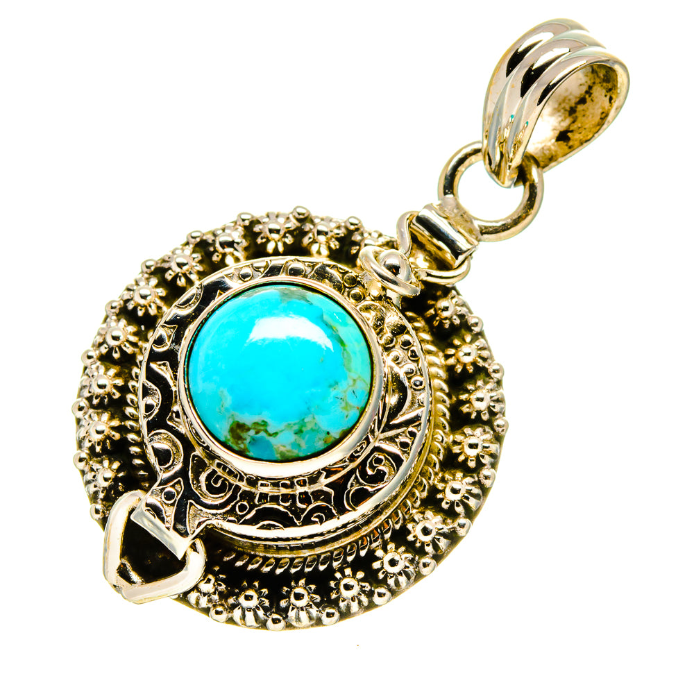 Chrysocolla Pendants handcrafted by Anasilvercos - PD758401