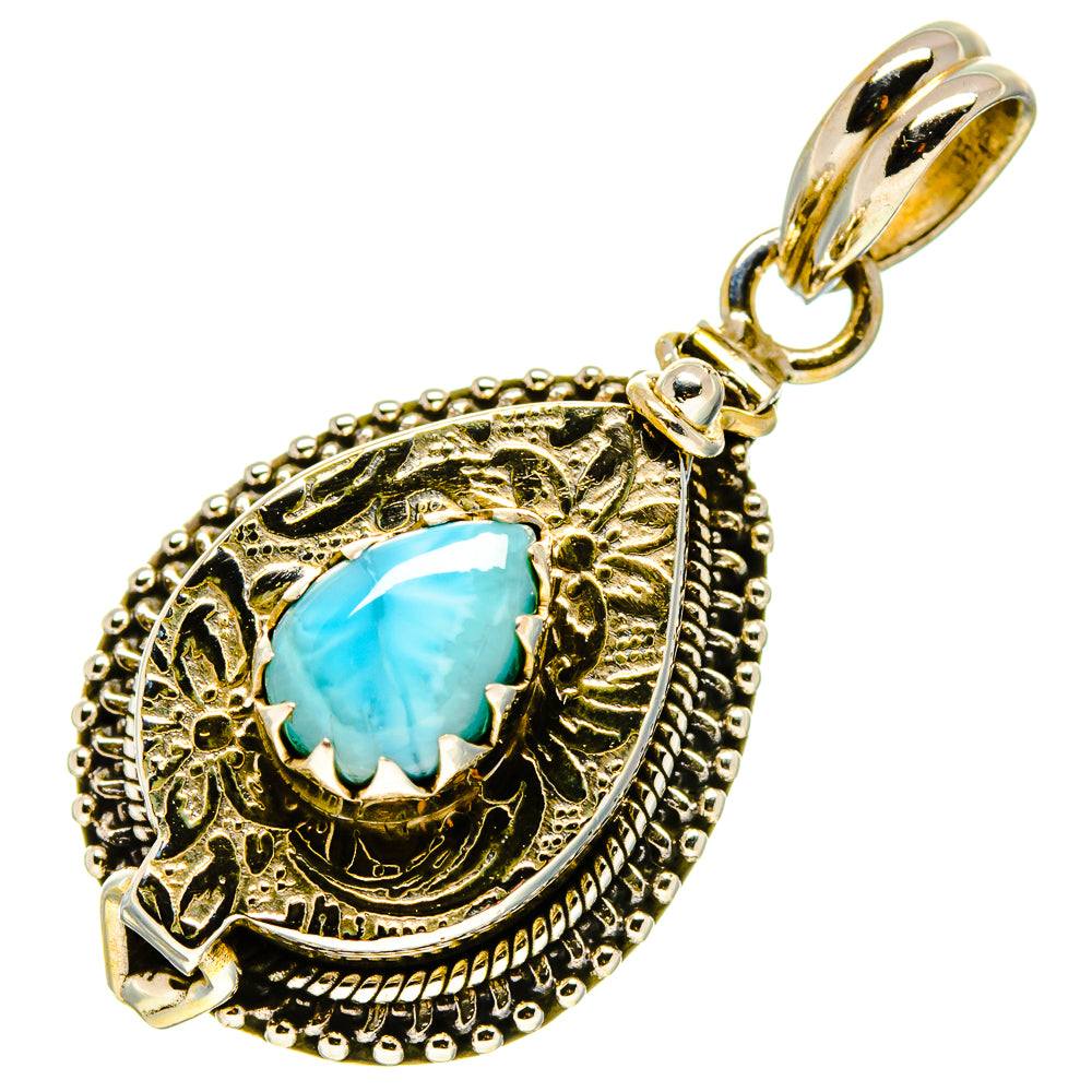 Larimar Pendants handcrafted by Anasilvercos - PD758408