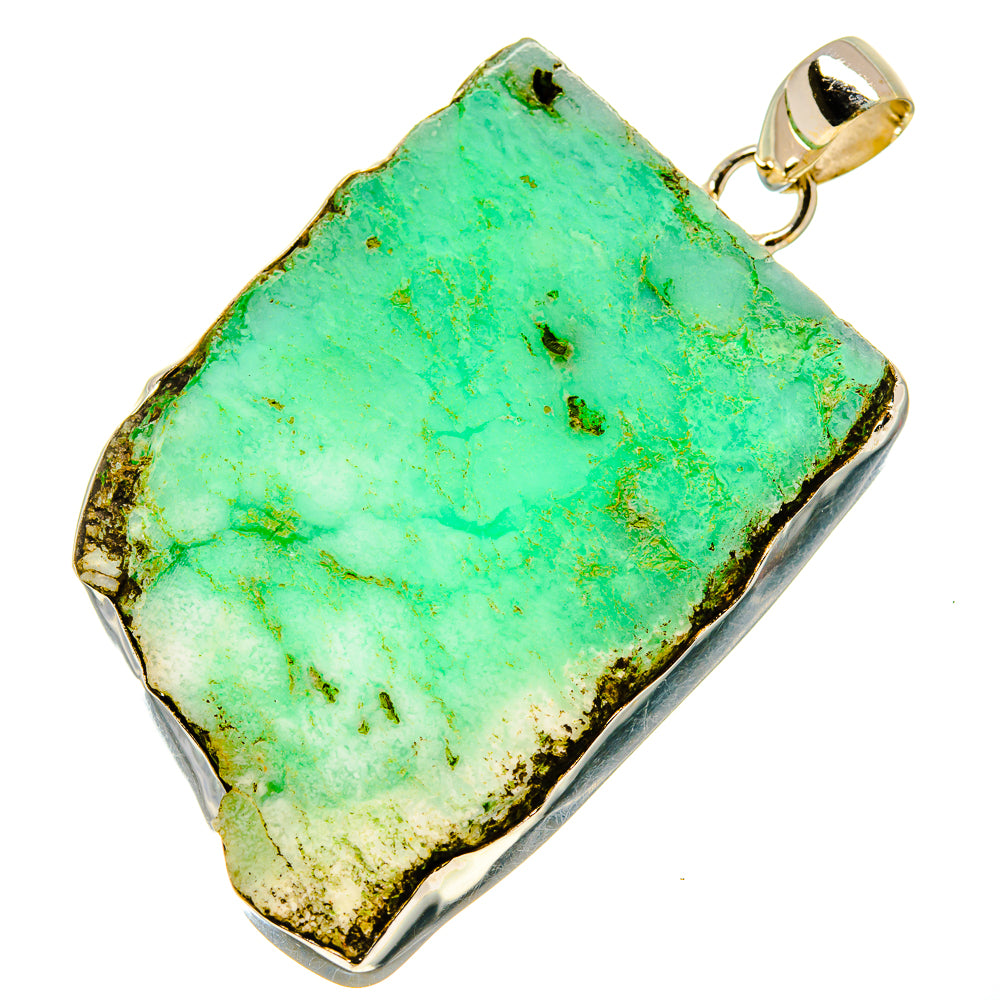 Chrysoprase Pendants handcrafted by Anasilvercos - PD758411