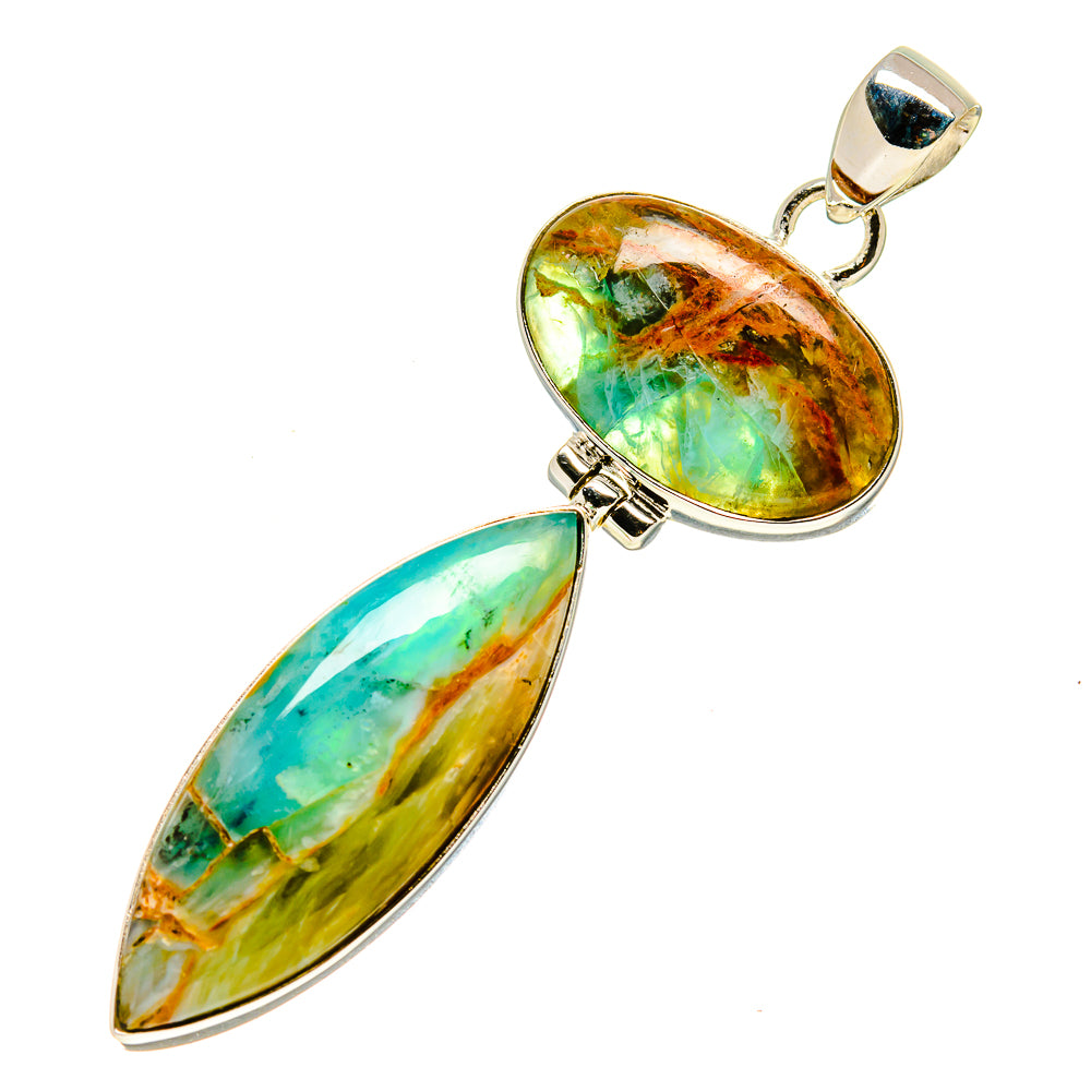 Peruvian Opal Pendants handcrafted by Anasilvercos - PD758412