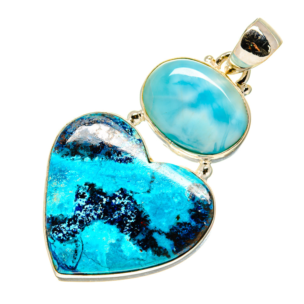 Shattuckite Pendants handcrafted by Anasilvercos - PD758433
