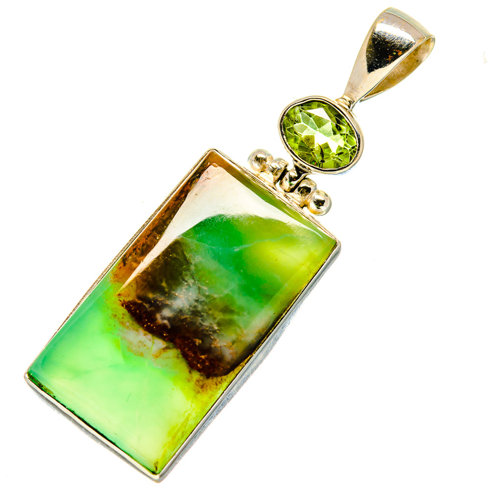 Chrysoprase Pendants handcrafted by Anasilvercos - PD758471