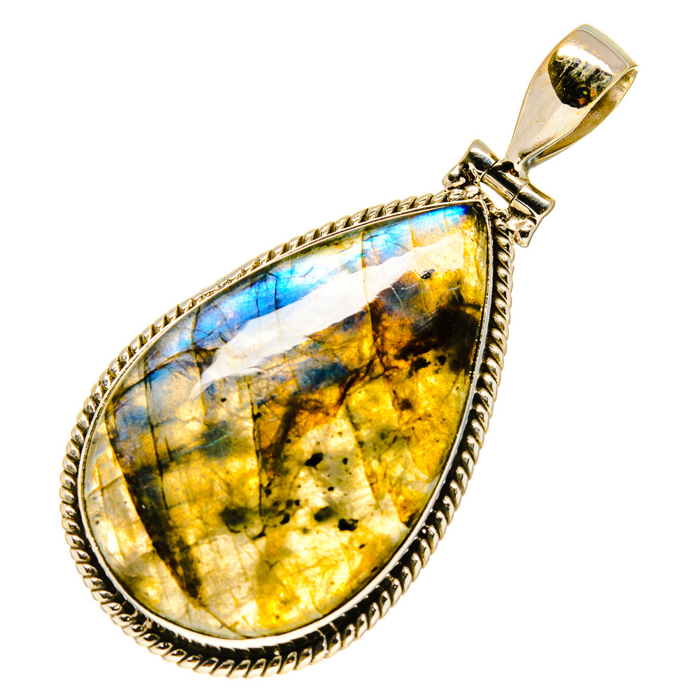 Labradorite Pendants handcrafted by Anasilvercos - PD758475
