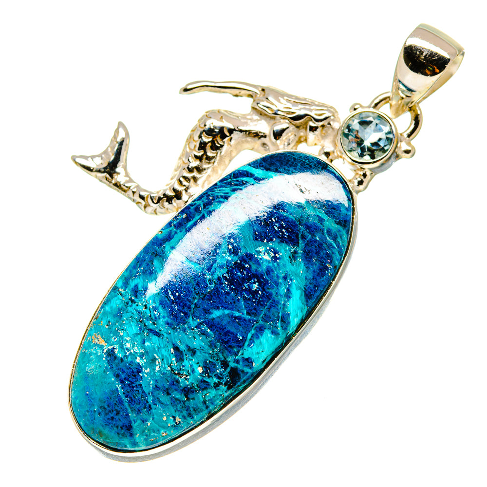 Shattuckite Pendants handcrafted by Anasilvercos - PD758478