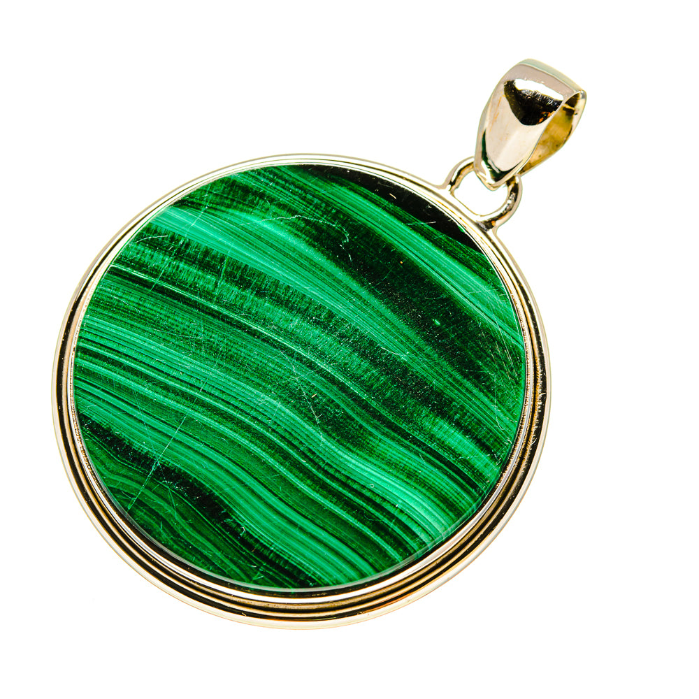 Malachite Pendants handcrafted by Anasilvercos - PD758480