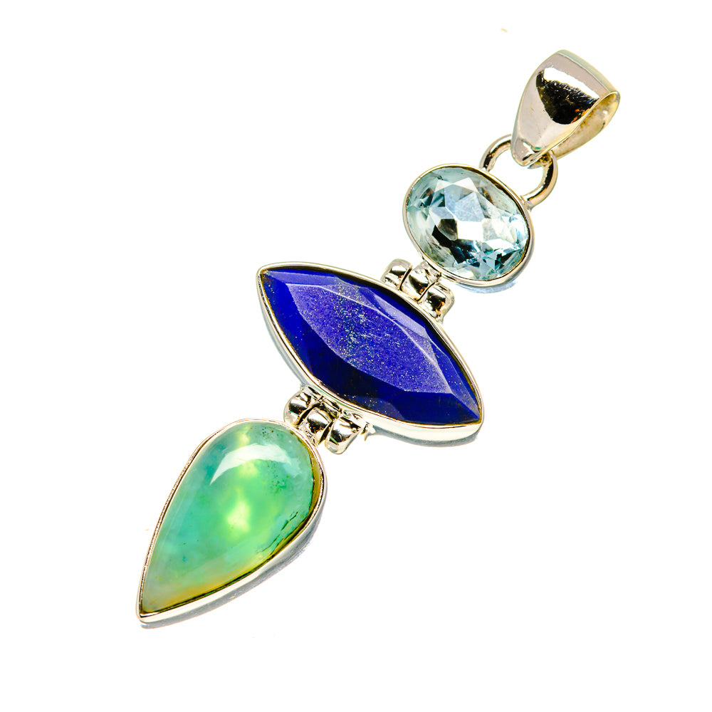 Peruvian Opal Pendants handcrafted by Anasilvercos - PD758489