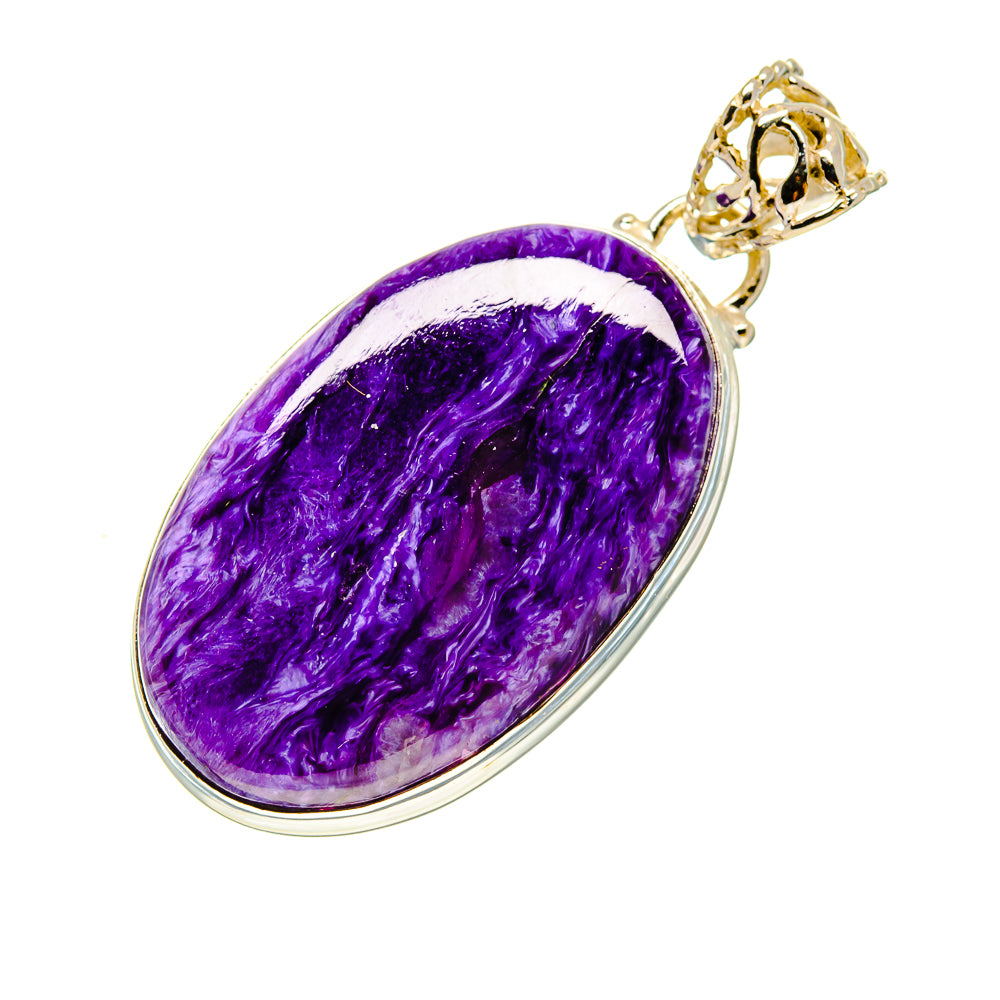 Charoite Pendants handcrafted by Anasilvercos - PD758495