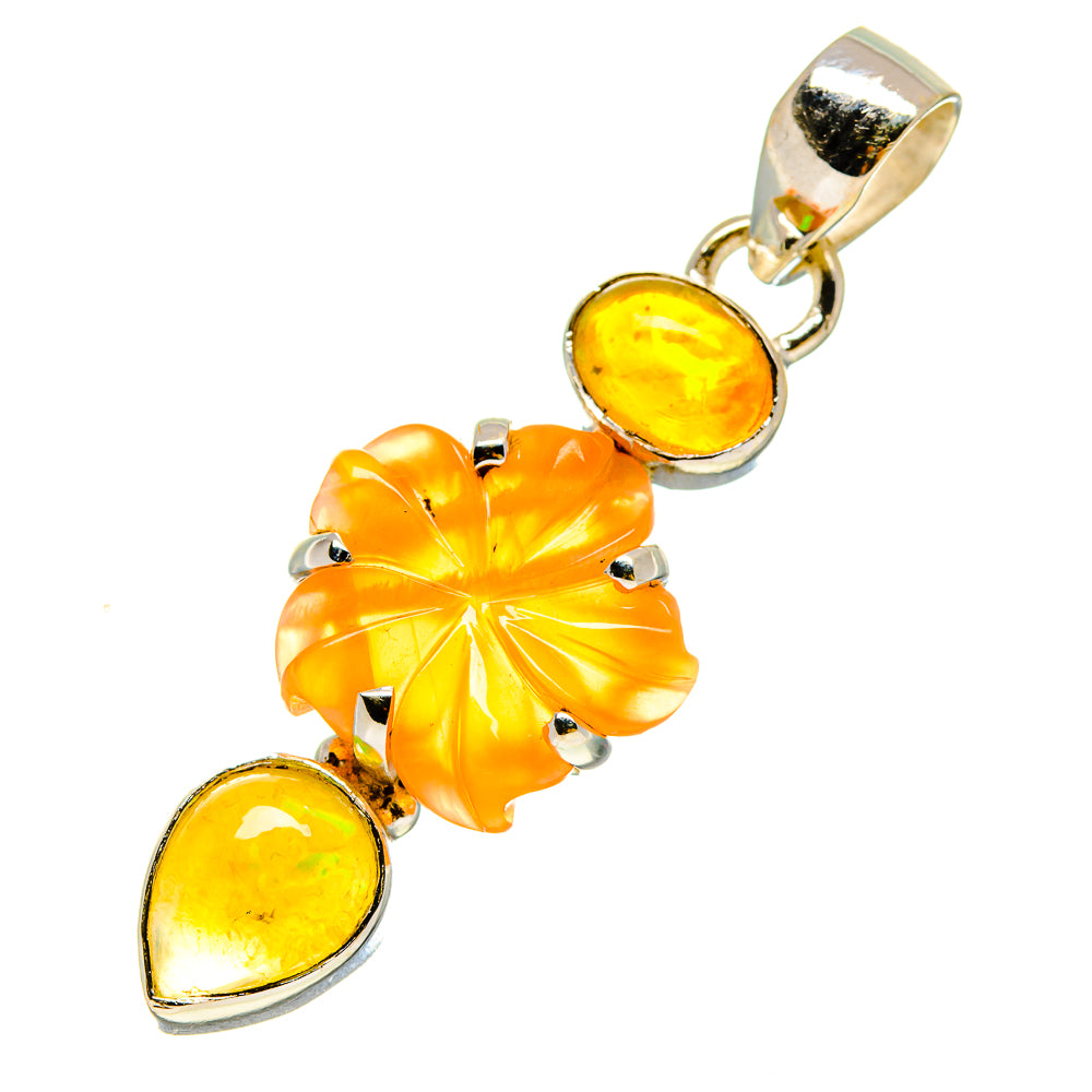 Carnelian Pendants handcrafted by Anasilvercos - PD758499