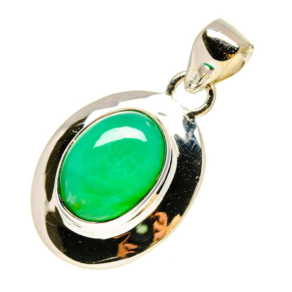 Chrysoprase Pendants handcrafted by Anasilvercos - PD758524