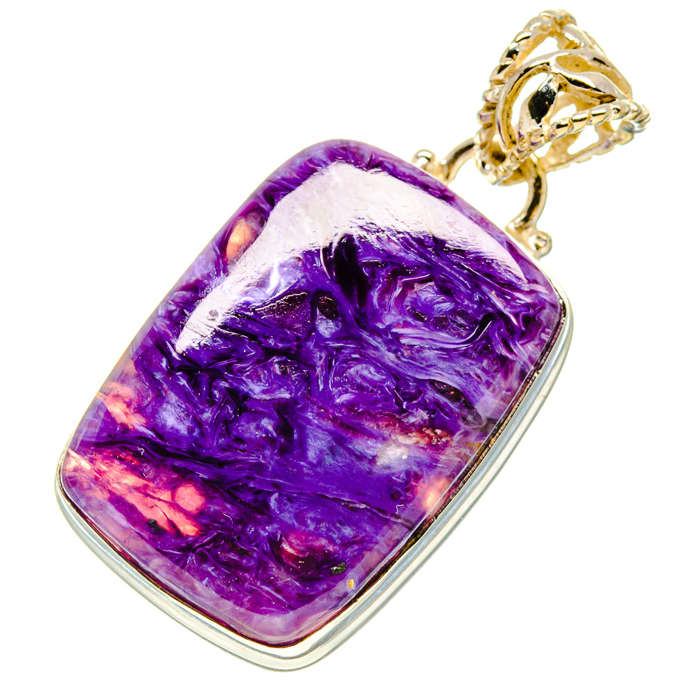 Charoite Pendants handcrafted by Anasilvercos - PD758550