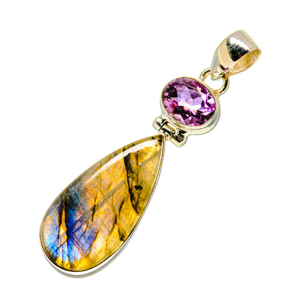Labradorite Pendants handcrafted by Anasilvercos - PD758573