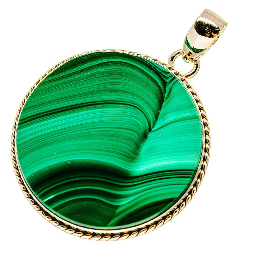 Malachite Pendants handcrafted by Anasilvercos - PD758583