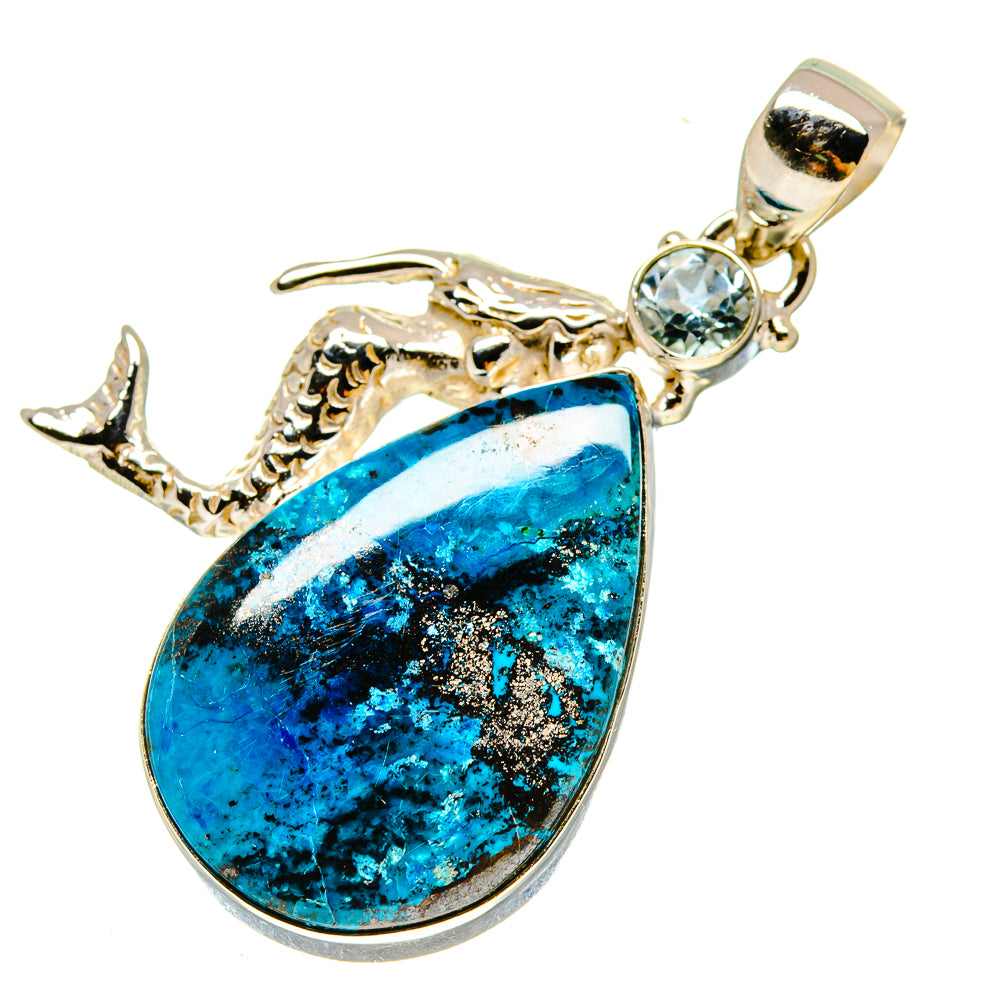 Shattuckite Pendants handcrafted by Anasilvercos - PD758589
