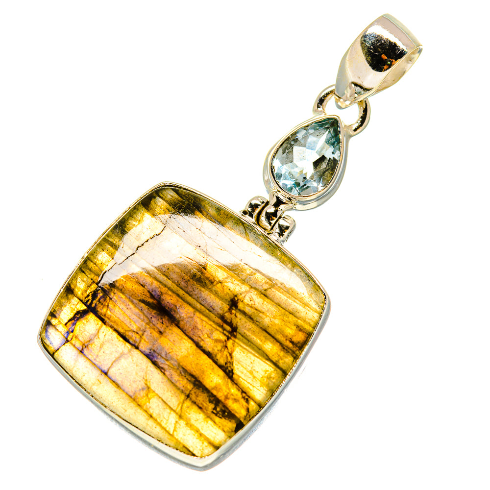 Labradorite Pendants handcrafted by Anasilvercos - PD758595