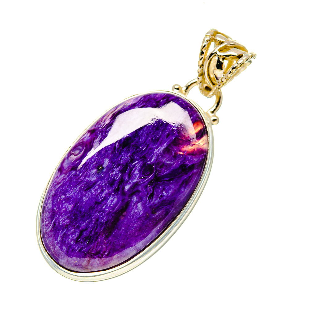 Charoite Pendants handcrafted by Anasilvercos - PD758597
