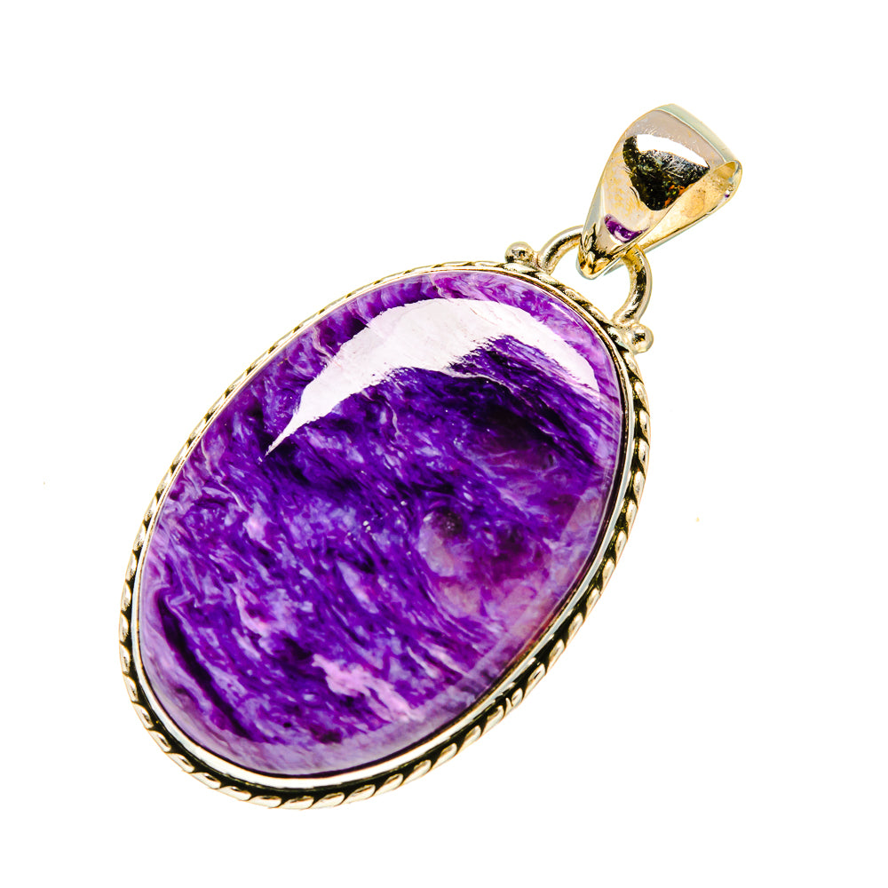 Charoite Pendants handcrafted by Anasilvercos - PD758598