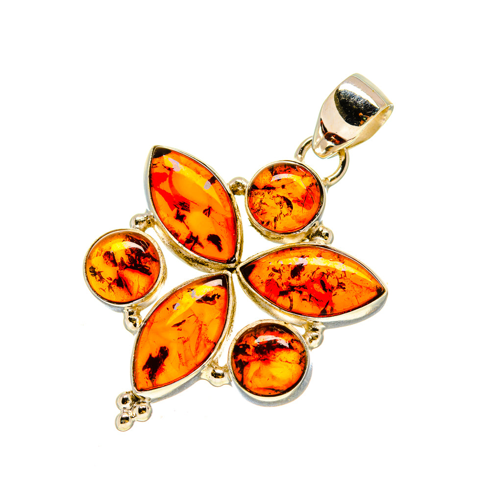 Baltic Amber Pendants handcrafted by Anasilvercos - PD758599