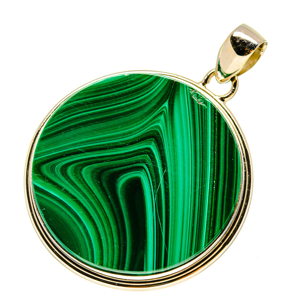 Malachite Pendants handcrafted by Anasilvercos - PD758603