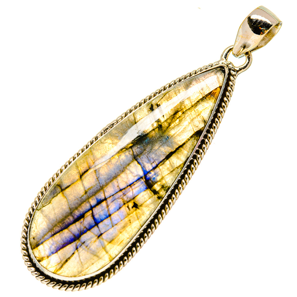 Labradorite Pendants handcrafted by Anasilvercos - PD758604