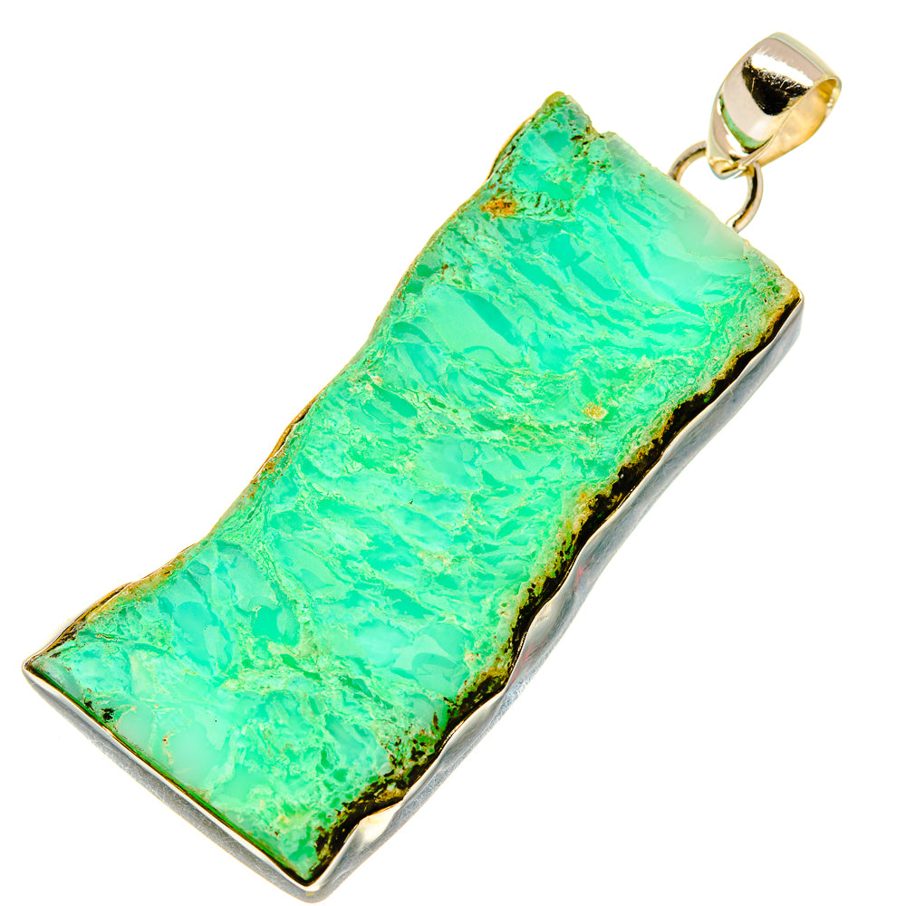 Green Fuchsite Pendants handcrafted by Anasilvercos - PD758607