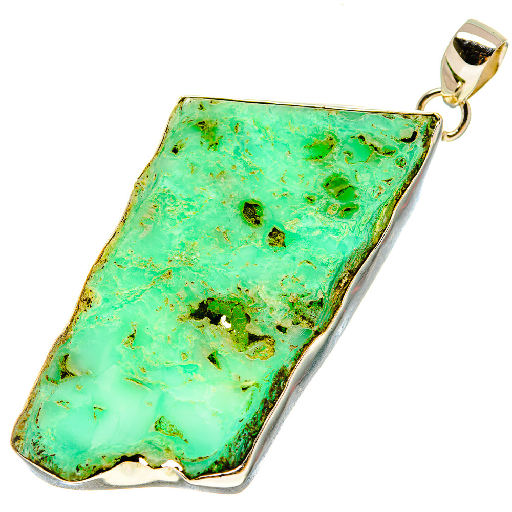 Green Fuchsite Pendants handcrafted by Anasilvercos - PD758608
