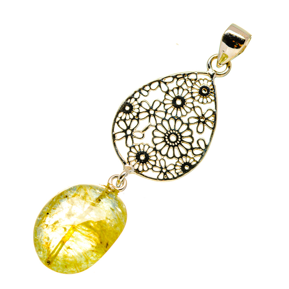 Citrine Pendants handcrafted by Anasilvercos - PD758611