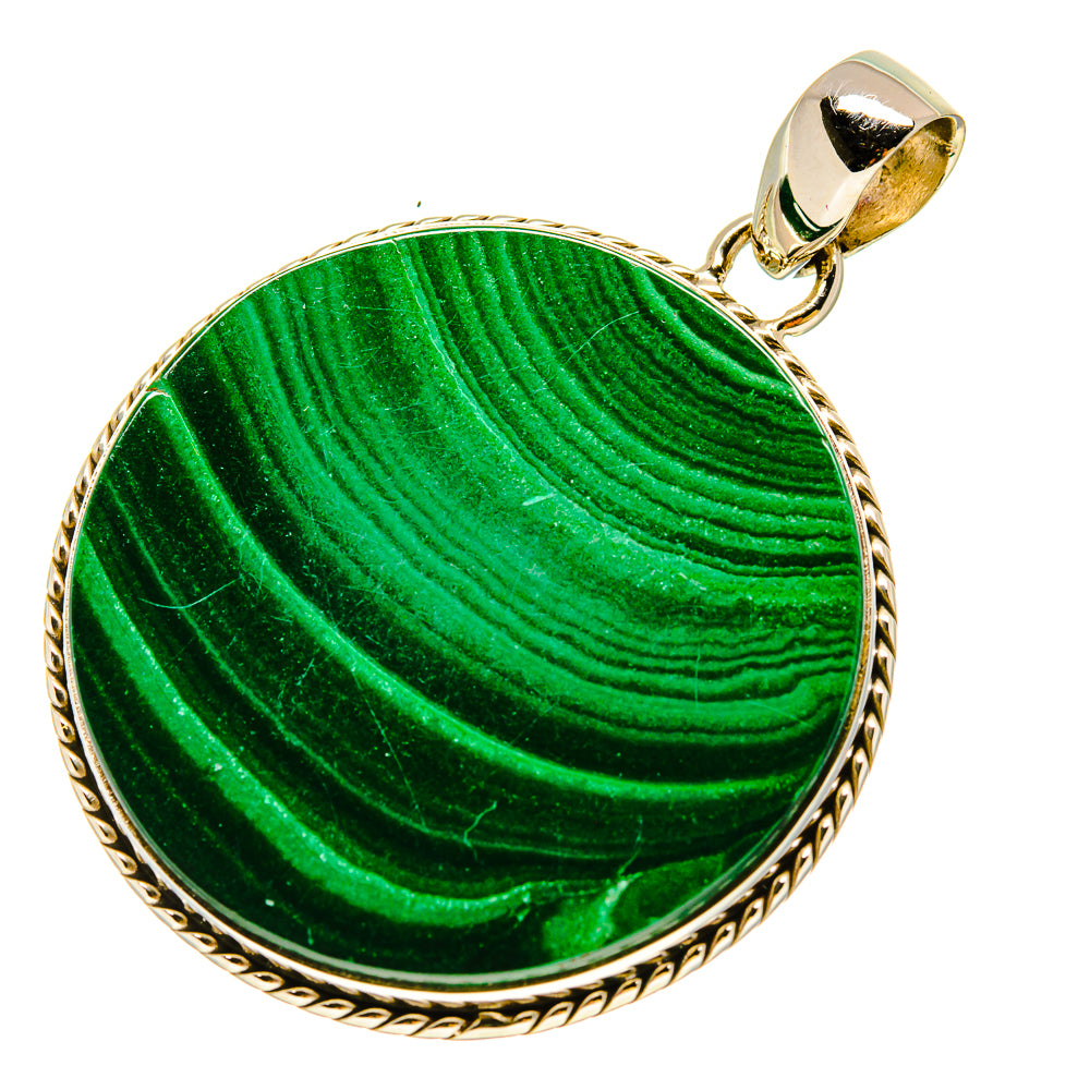 Malachite Pendants handcrafted by Anasilvercos - PD758628