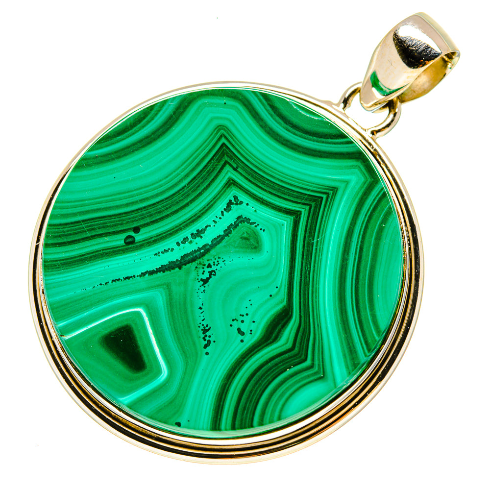 Malachite Pendants handcrafted by Anasilvercos - PD758629