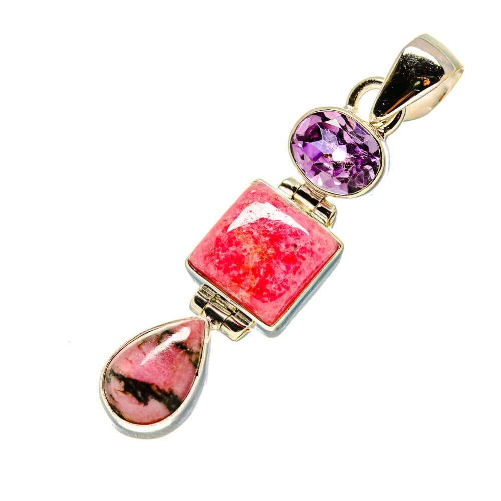 Thulite Pendants handcrafted by Anasilvercos - PD758648