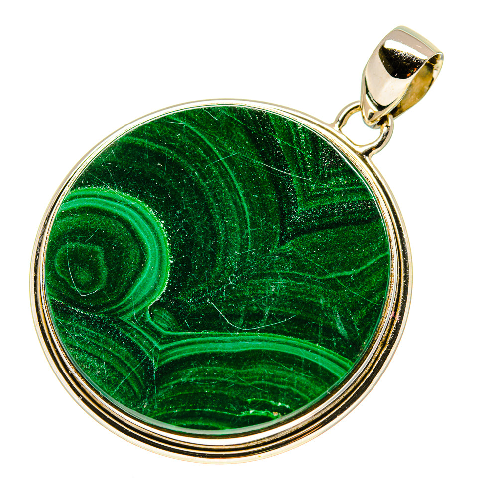 Malachite Pendants handcrafted by Anasilvercos - PD758649